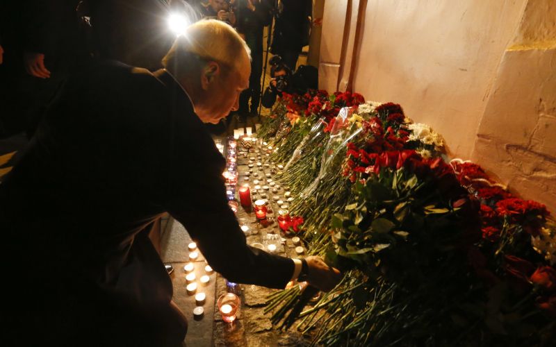 Sankt Peterburg, putin, napad