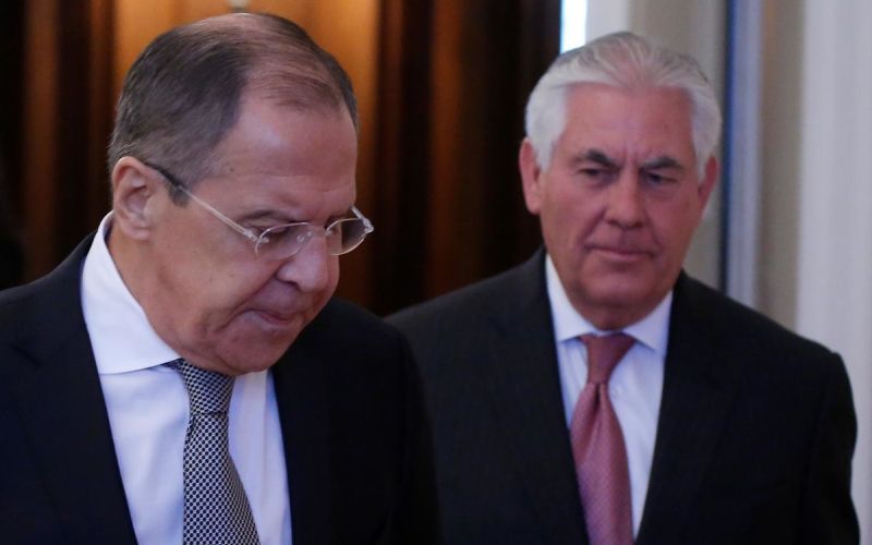 sergej lavrov rex tillerson