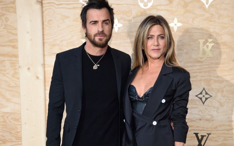 Justin Theroux and Jennifer Aniston