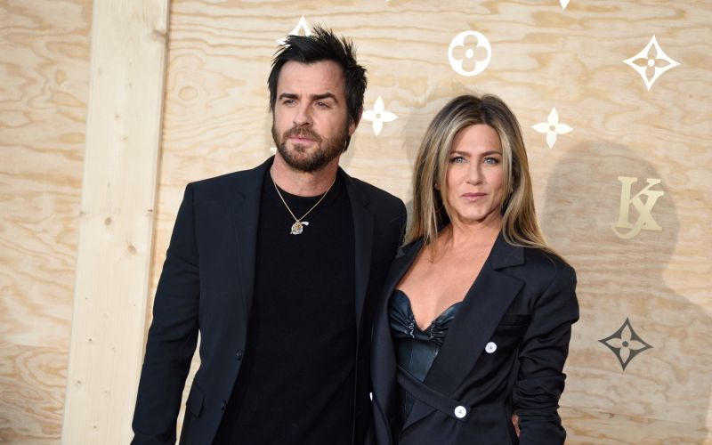 Justin Theroux and Jennifer Aniston