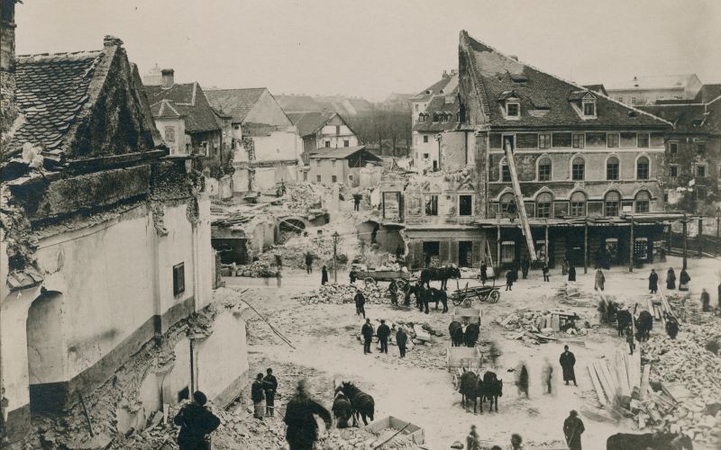 potres_foto1, velikonočni potres, ljubljana 1895