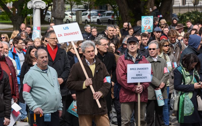 protestni shod za znanost