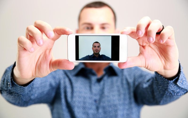 selfi, fotografiranje, telefon, profilna slika, sličica