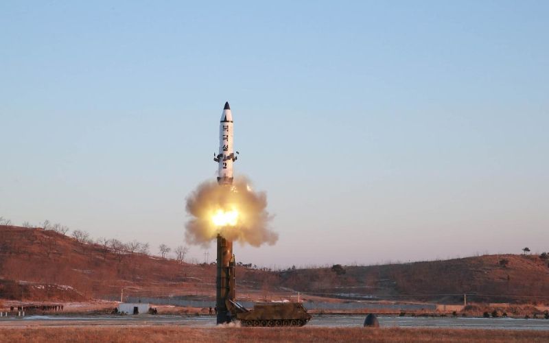 raketa Pukguksong-2, jedrski poskus, Severna Koreja