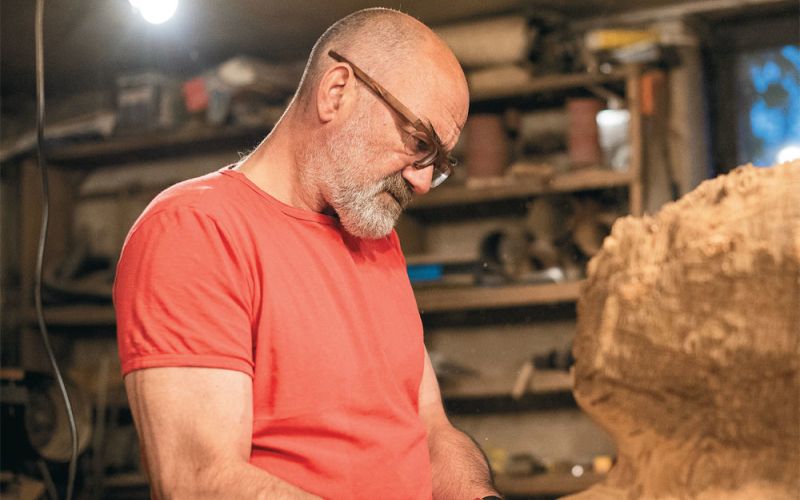 Domen Slana, je bil tudi zmagovalec galerije ArtOpen v kiparstvu.