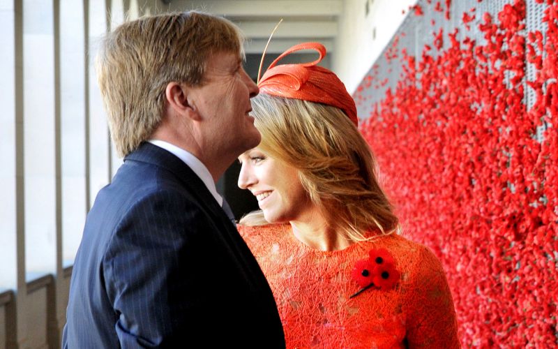 Nizozemski kralj Willem-Alexander, soproga, kraljica, Maxima