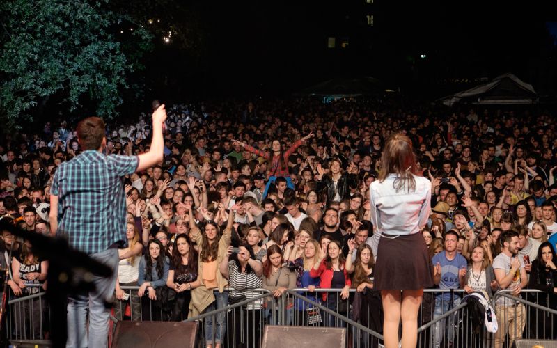 koncert, Lampiončki, študenti, univerza, Maribor