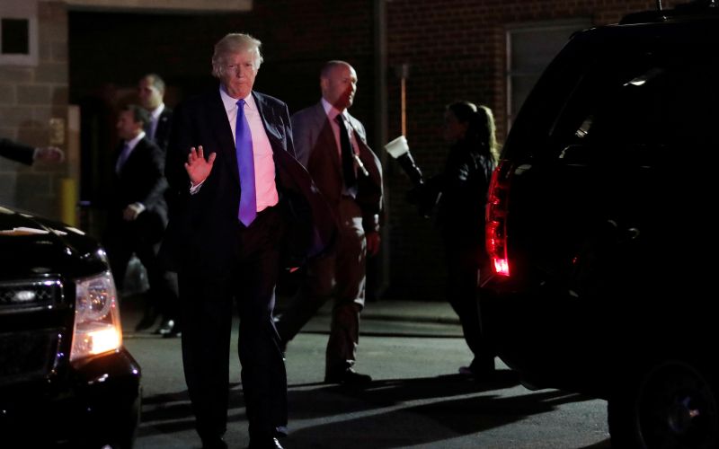 donald trump, melania trump, bolnisnica