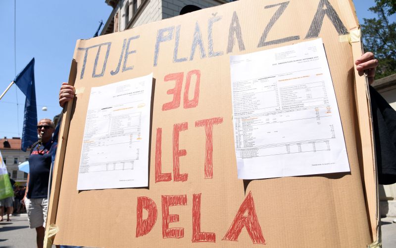 Plača za 30 let dela