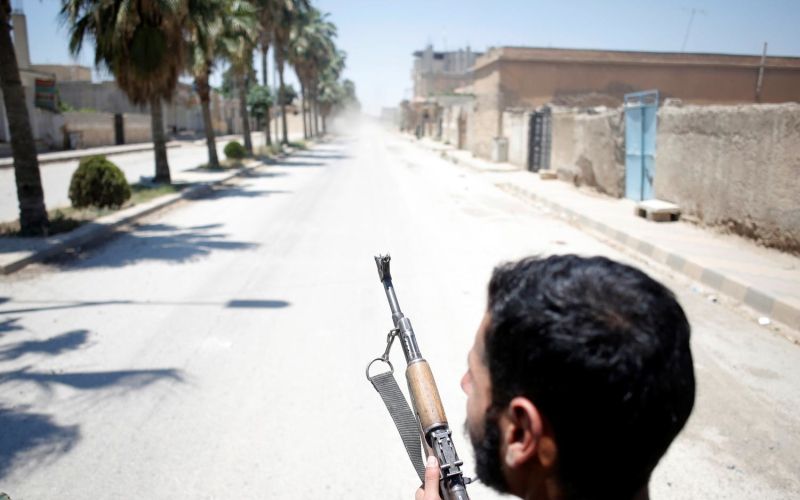 raka, sirija, sdf