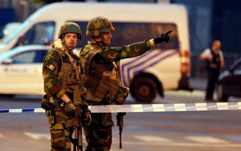 bruselj, bomba, teroristični napad