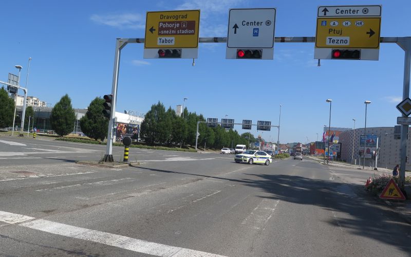 Maribor, križišče med Tržaško in Ptujsko cesto ter Cesto Proletarskih brigad.jpg