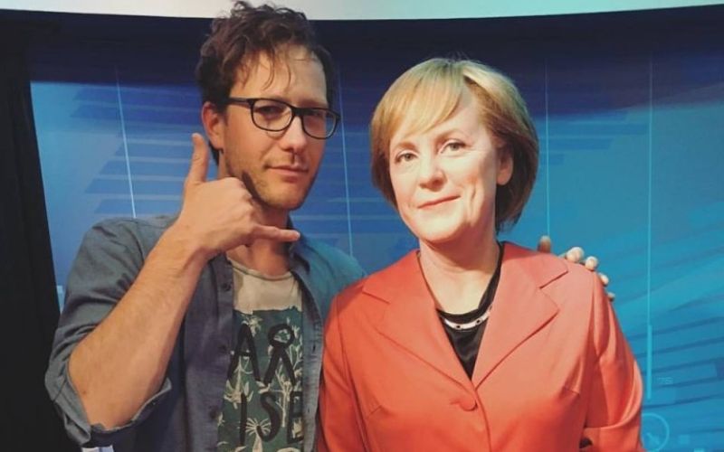 Klemen Slakonja, Angela Merkel