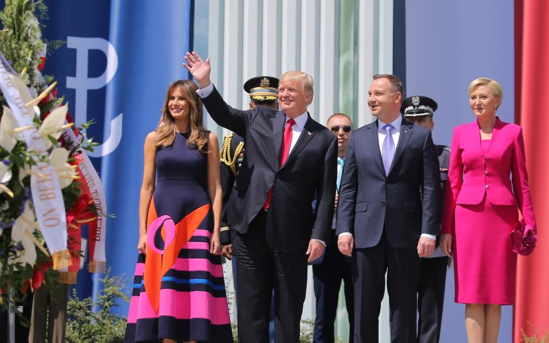 melania trump_donald Trump varšava.jpg