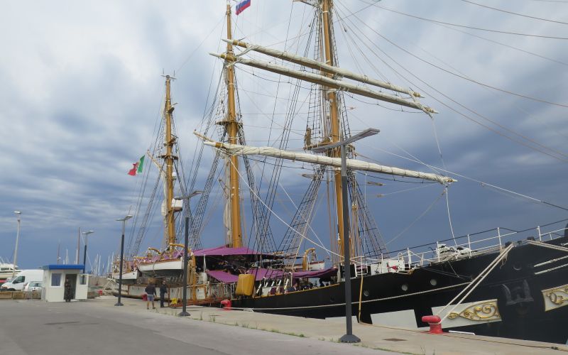 vojaška jadrnica Palinuro, Koper