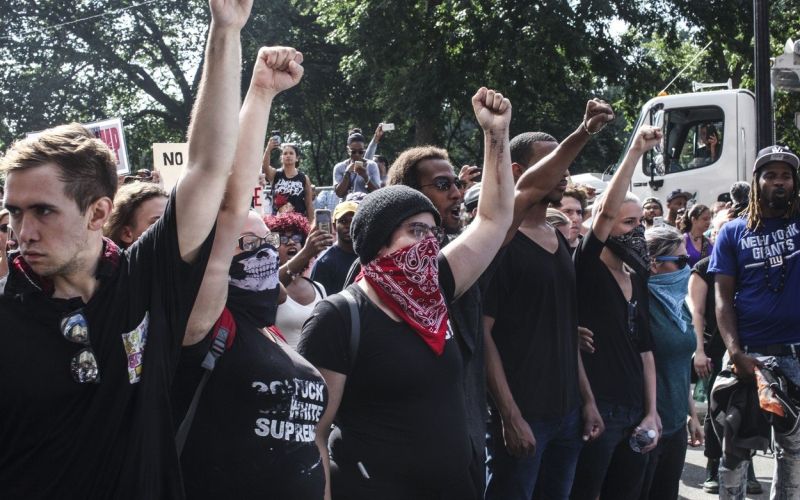 protesti, boston, shod proti rasizmu