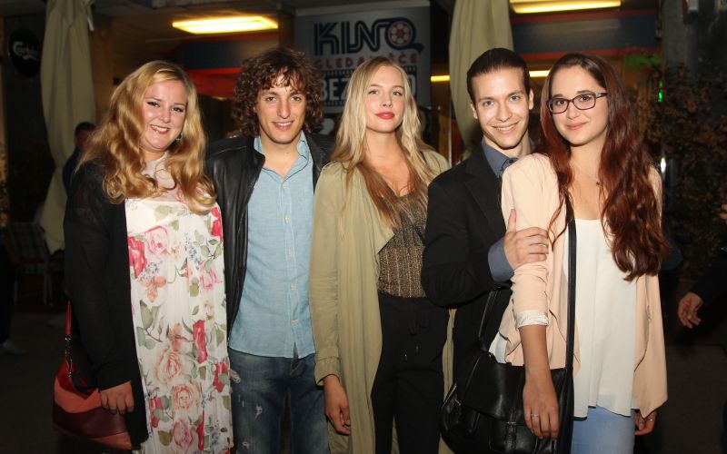 Jasmina Bejtovič, Žan Papič, Klara Kuk, Dominik Vodopivec in Klavdija Žele