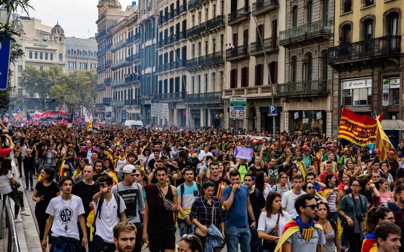 Barcelona, protesti.jpg