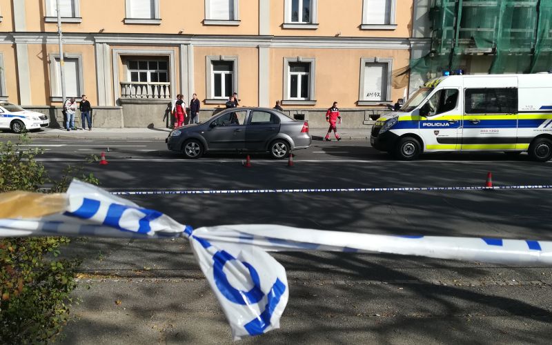 sivi Aveo, streljanje, Maribor