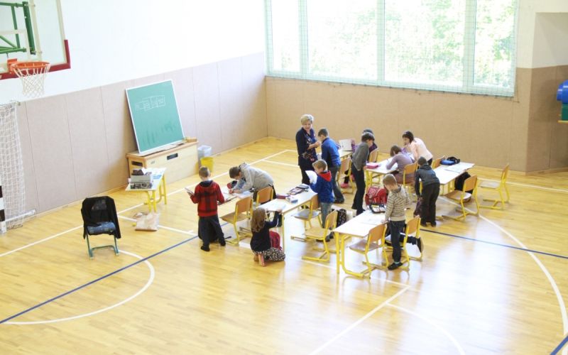 pouk v učilnici