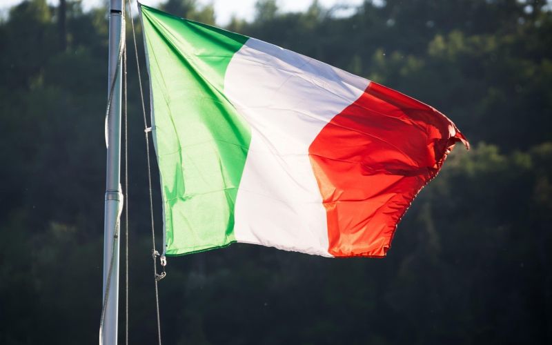 Italijanska zastava, Italija.jpg