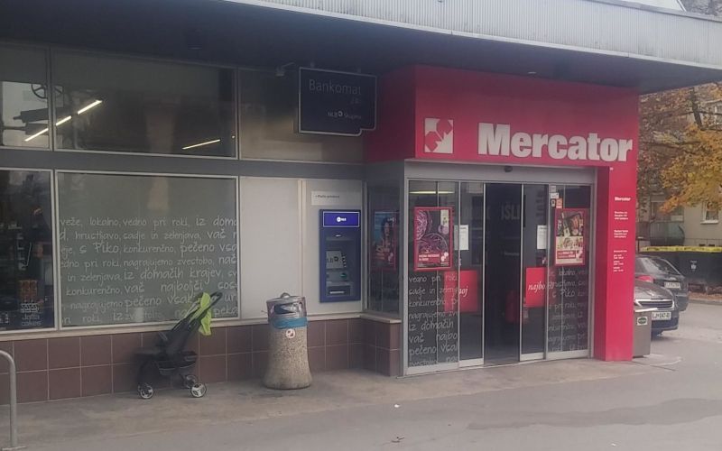 mercator, vevce, vlom