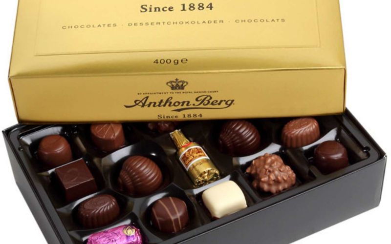 bonboniera Anton Berg Luxury gold