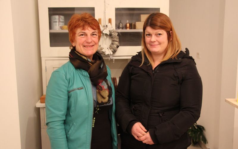 Marjanca Trščinar Antić in Tina