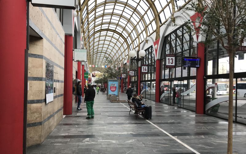 avtobusna postaja, notranjost, Maribor