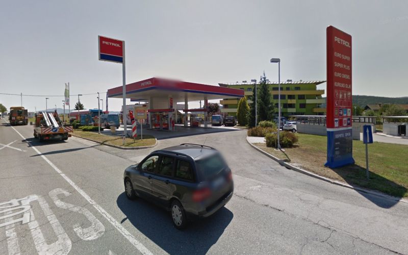 bencinski servis, moste, komenda, petrol