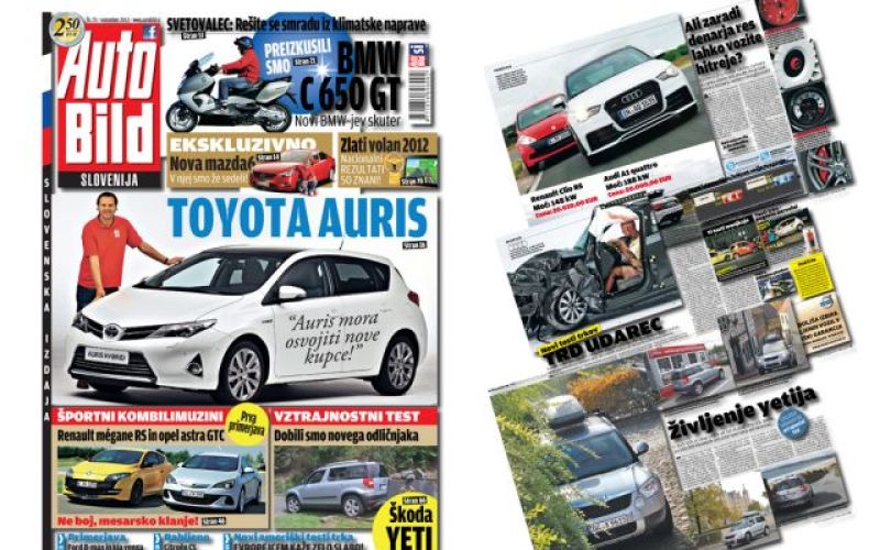 Auto Bild Slovenija - september 2012