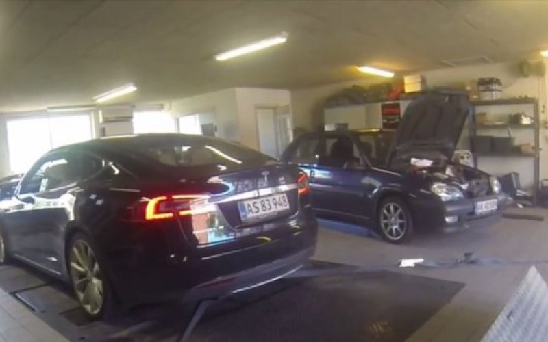 Model S uničil merilne valje