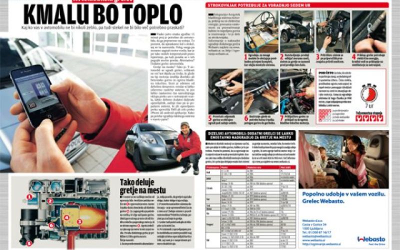 Naj bo tudi zjutraj toplo!