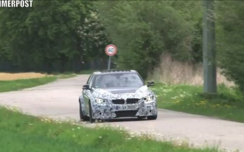 Vohunski posnetek BMW M3
