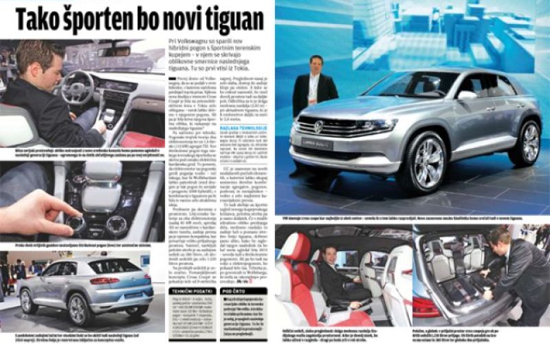 Cross coupé bi lahko bil novi tiguan