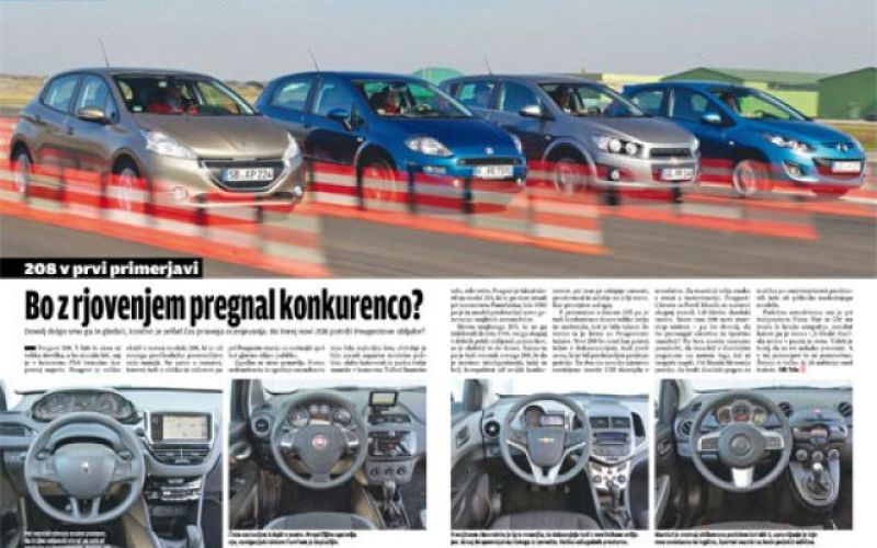 Novi 208 v prvi primerjavi