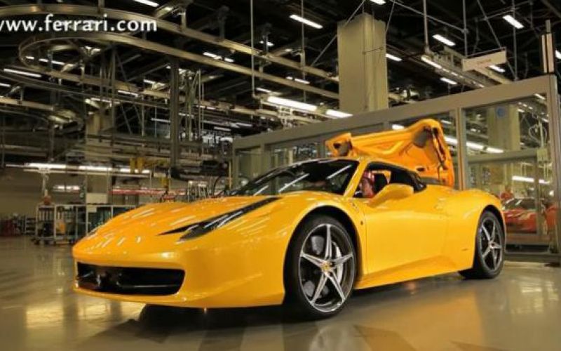 Alonso in 458 Spider