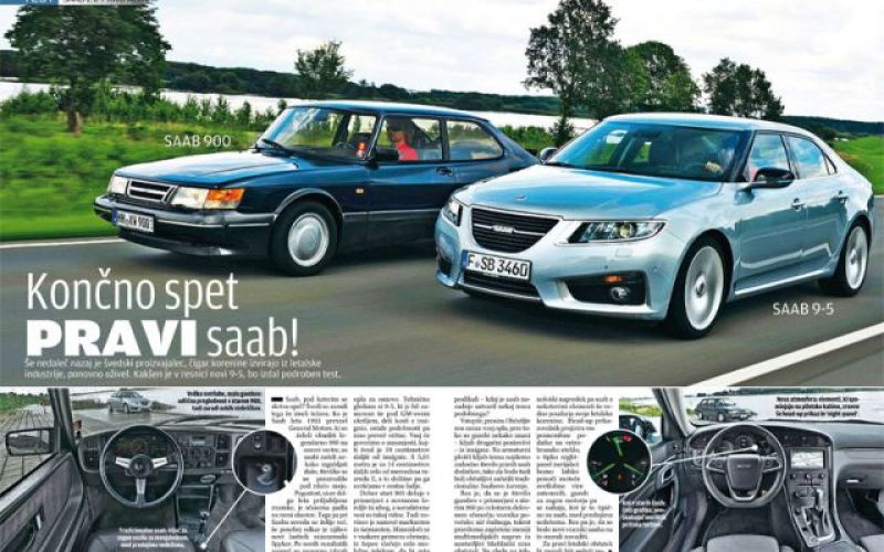 Končno spet pravi saab!