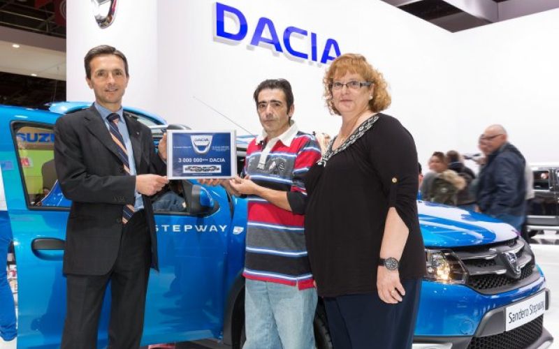 Dacia prodala več kot 3 milijone vozil