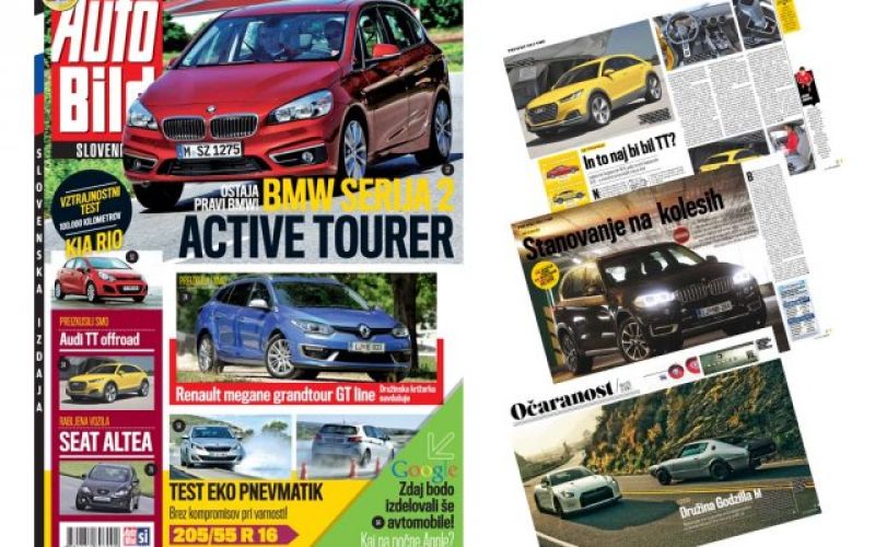 Auto Bild Slovenija - julij 2014