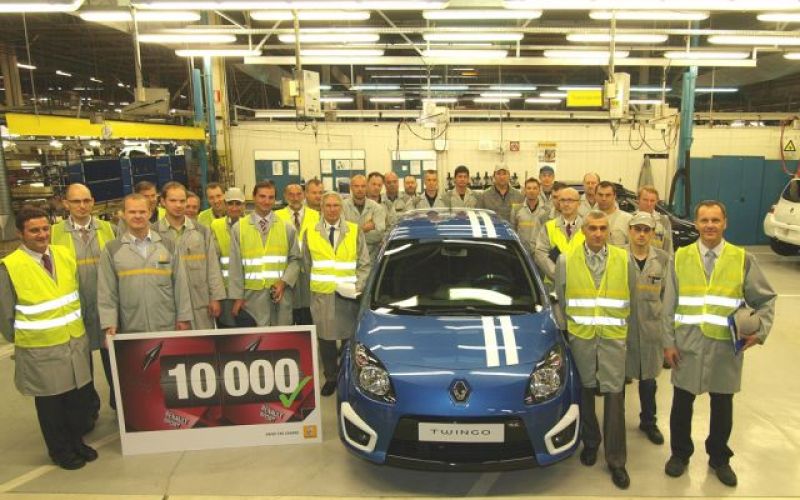 Twingo R.S. 10.000-krat