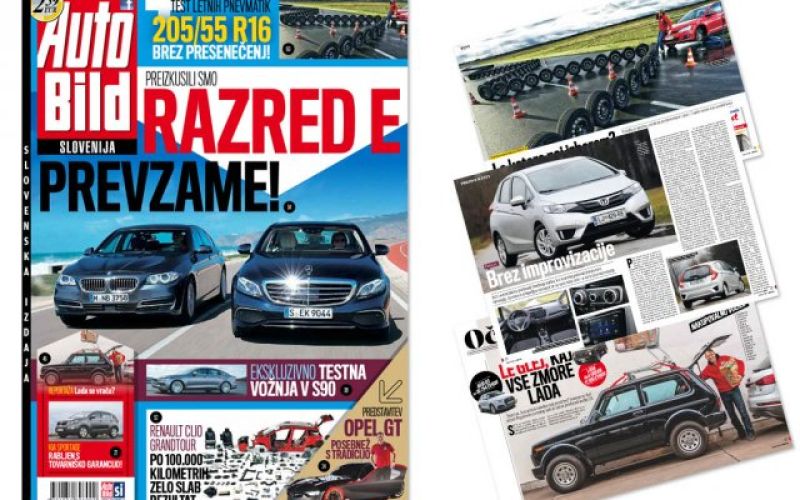 AUTO BILD Slovenija - april 2016
