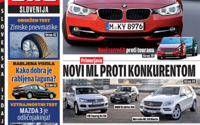 Izid nove številke revije Auto Bild Slovenija!