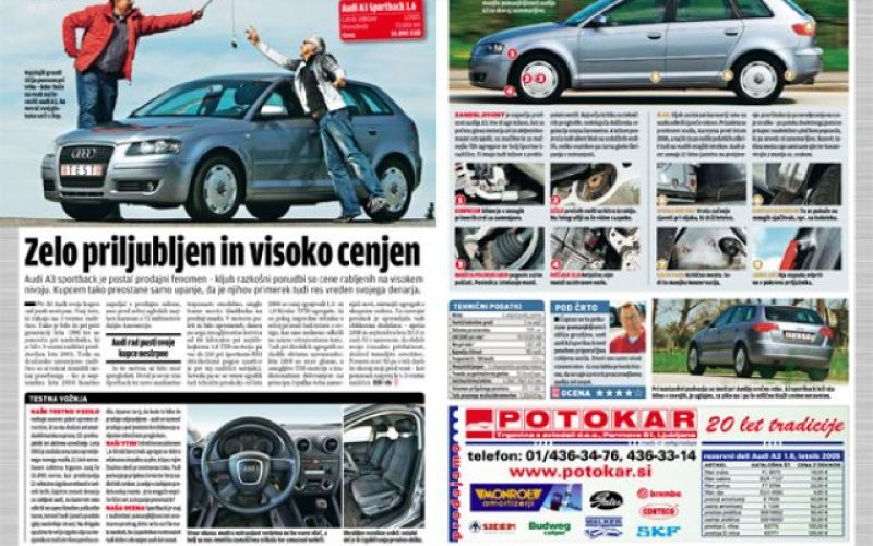 Kako se obnese rabljeni audi A3?