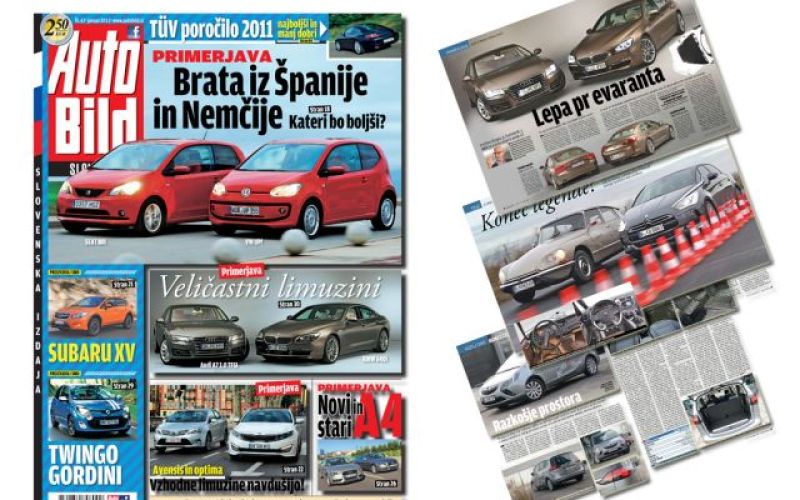 Auto Bild Slovenija - januar 2012