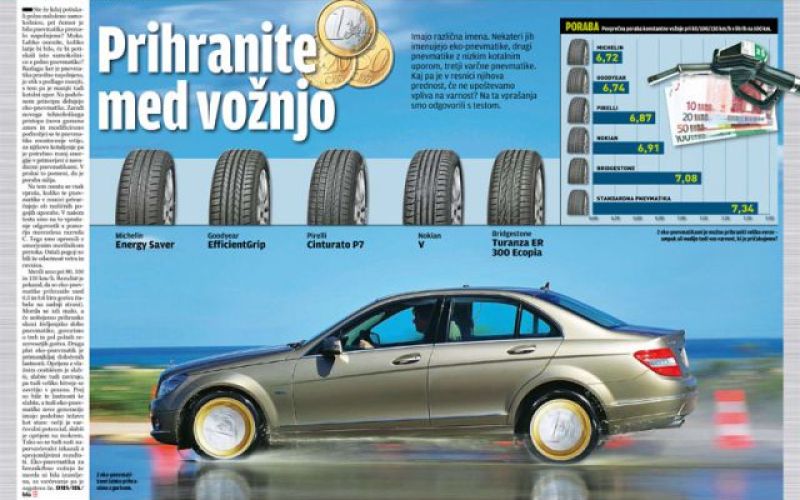 Prihranite med vožnjo