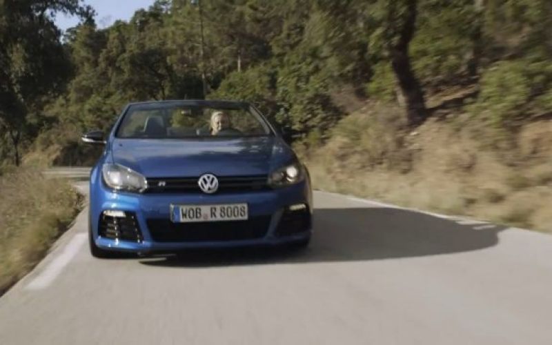 Golf R zgoraj brez