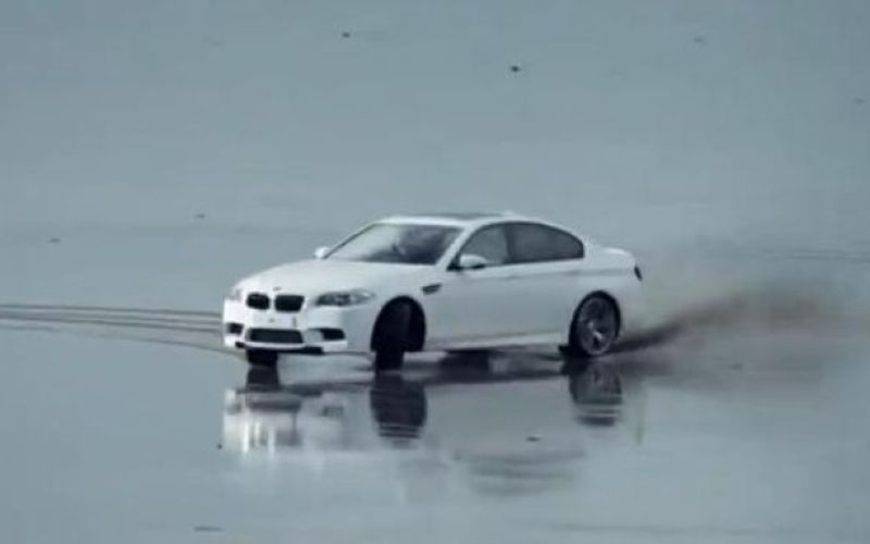 BMW-jev način, kako olimpijcem zaželeti srečo...