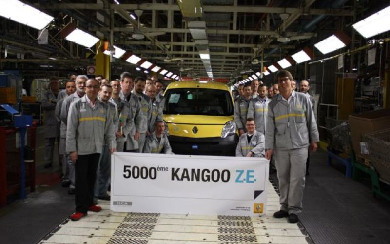 Že 5.000 električnih kangoojev