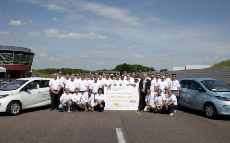 Renault z zoe podrl svetovni rekord